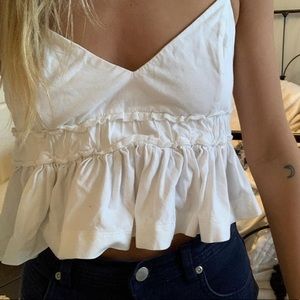 Urban Outfitters Peplum Top